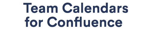 Atlassian Confluence Team Calendars logo