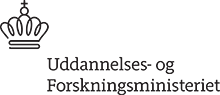 Uddannelses- og Forskningsministeriet logo